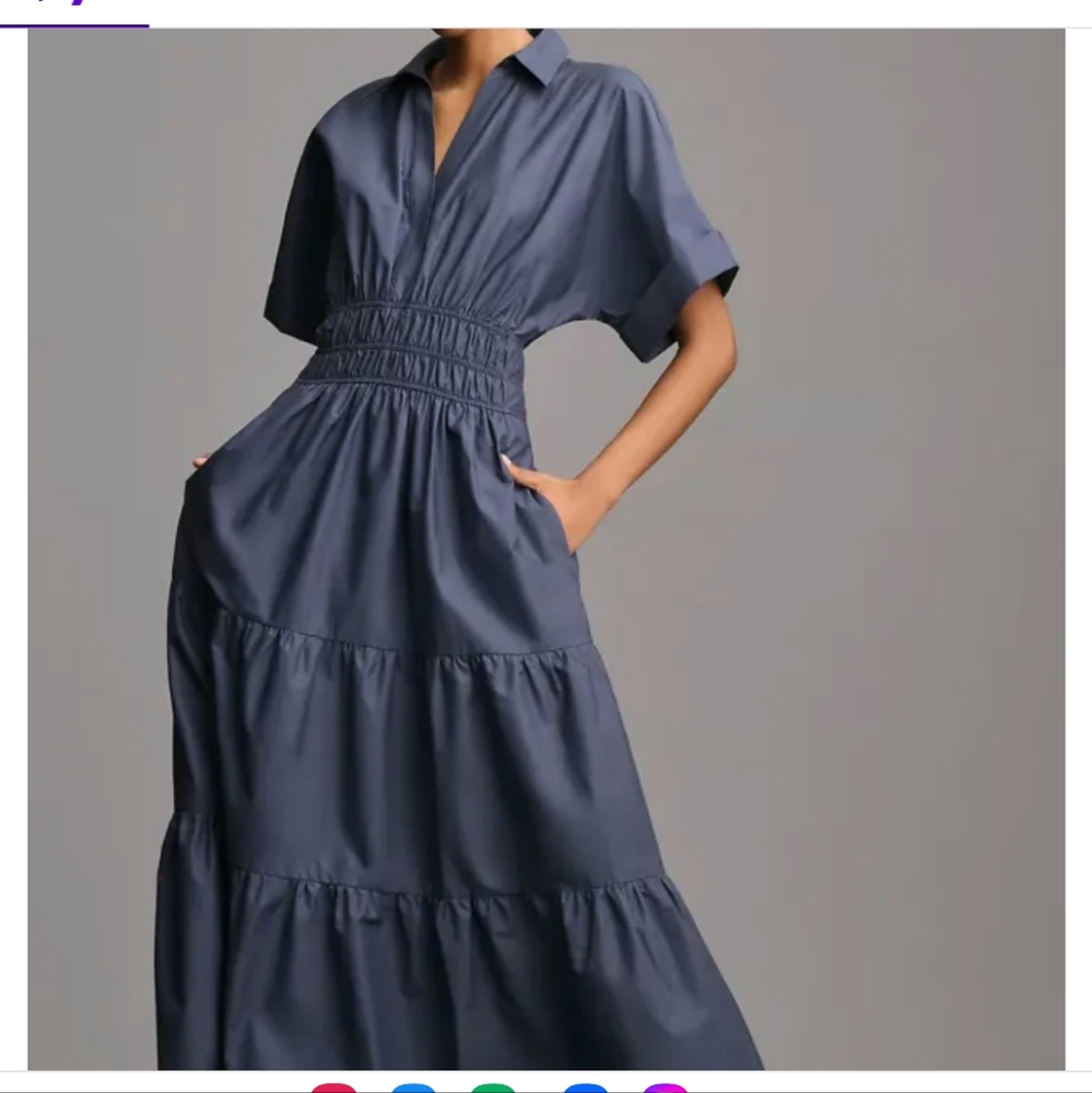 The Somerset Maxi Dress: Shirt Dress Edition - Picture 1 of 9